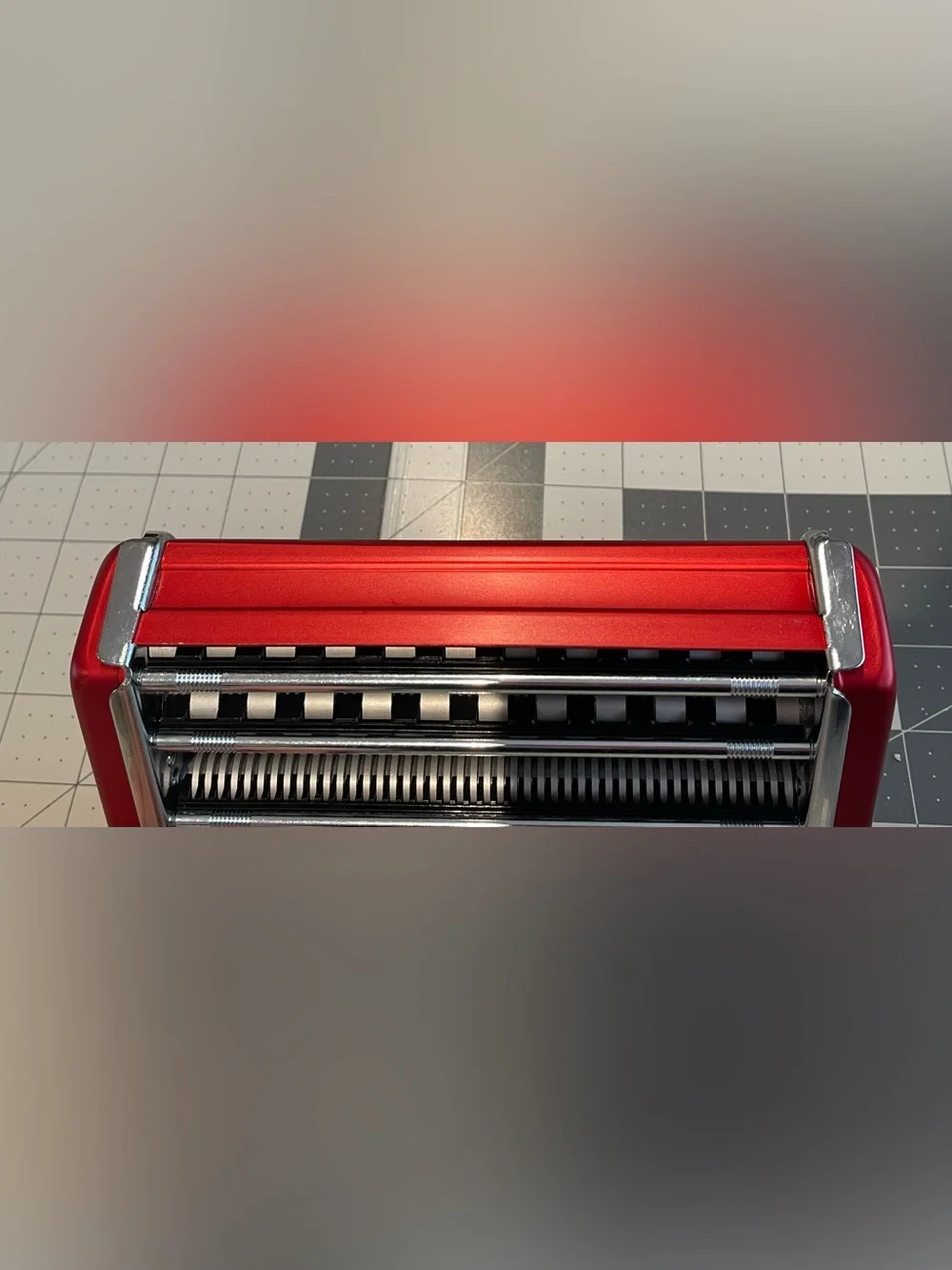 Marcato Atlas 150 Double Cutter Attachment RED Pasta Machine Part Made Italy